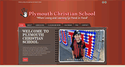 Desktop Screenshot of plymouthchristianschool.org